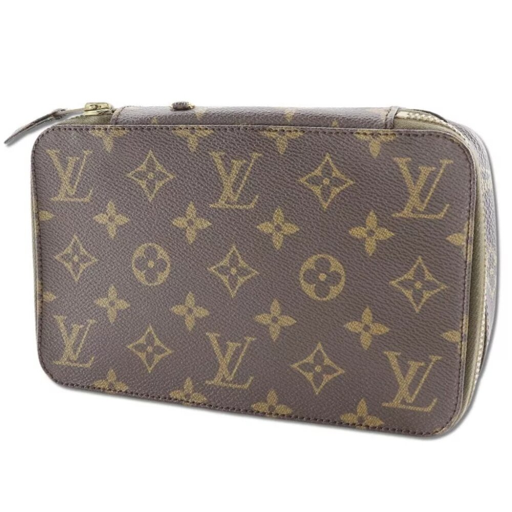 LOUIS VUITTON Posh Monte Carlo Pouch M47350 Jewelry case Monogram canvas u... - Picture 2 of 9